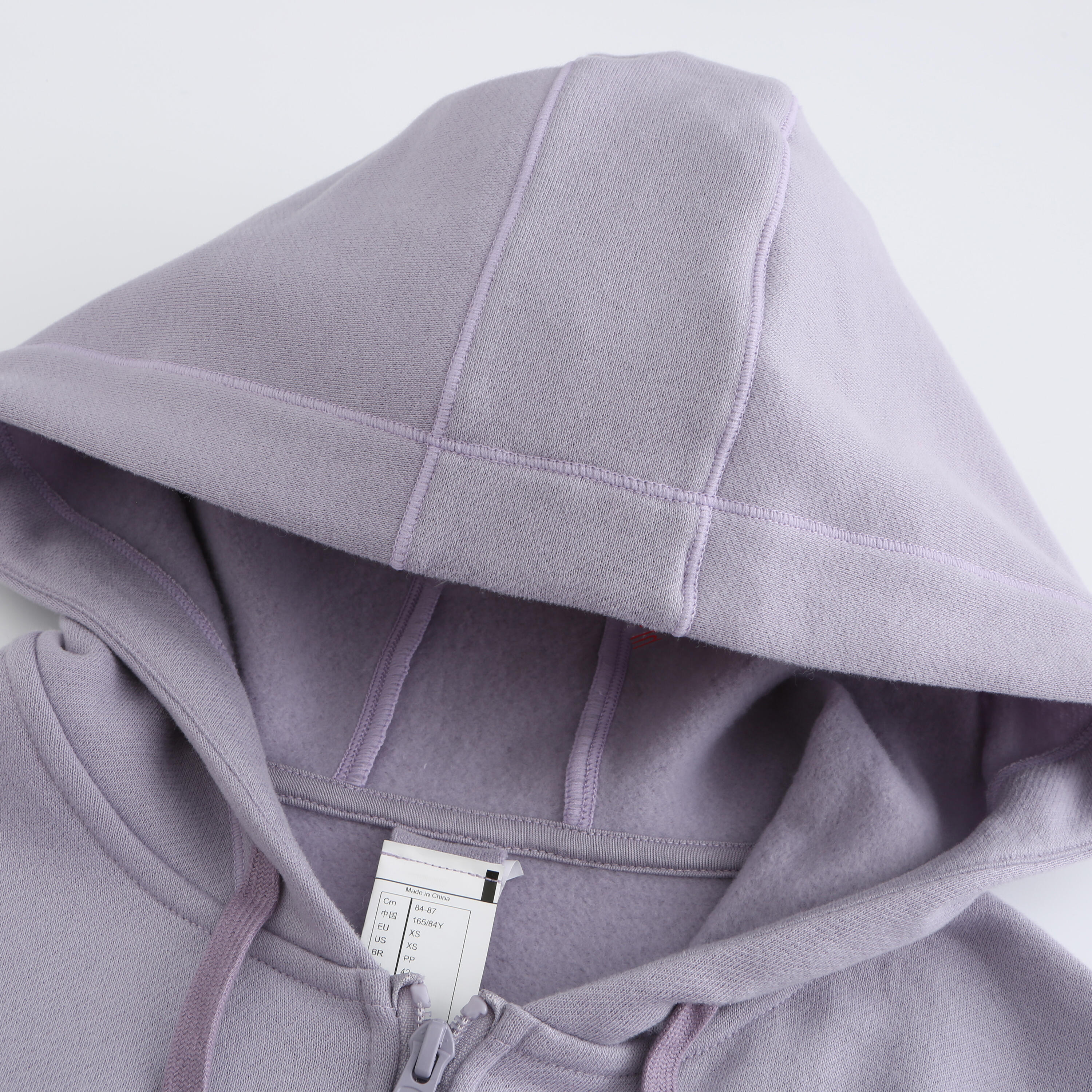 Women's Zip-Up Hoodie - Purple