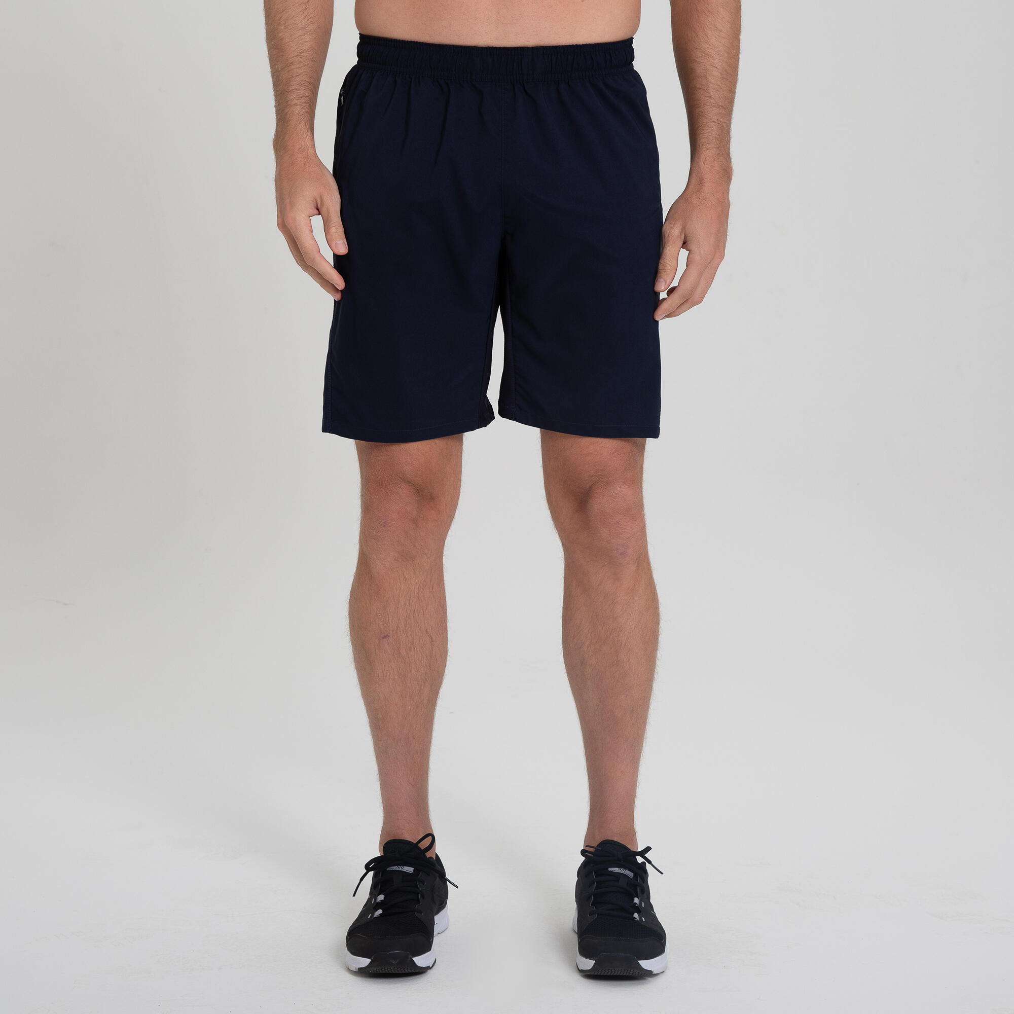 domyos Men Gym Shorts Polyester FST 100 Navy Blue-picture-32