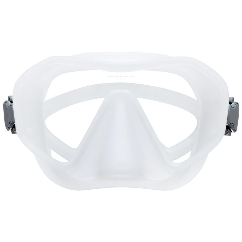 Scuba Diving Mask - 500 Mono Translucent