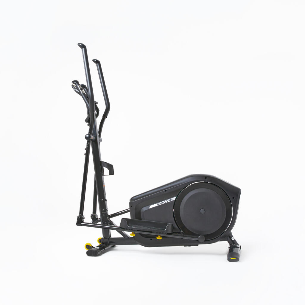 Vélo elliptique EL520B auto-alimenté et connecté, E-connected et Kinomap
