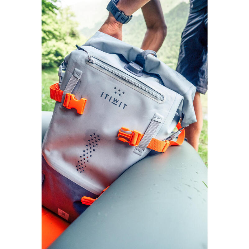 MOCHILA ESTANQUE 30L CINZENTO