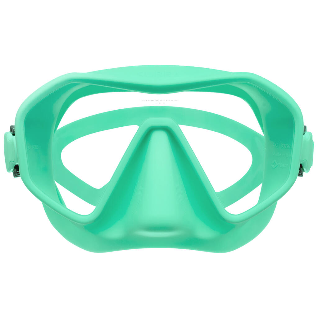 Adult Mask SUBEA SCD 900 - Mint Green