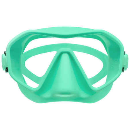 Scuba mask - 500 Mono Green