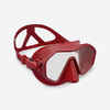 Scuba mask - 500 Mono Red