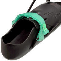 Crno-zeleni komplet za snorkeling za odrasle R'GOMOOVE