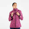 Women's Sailing Waterproof Raincoat SAILING 100 AO purple