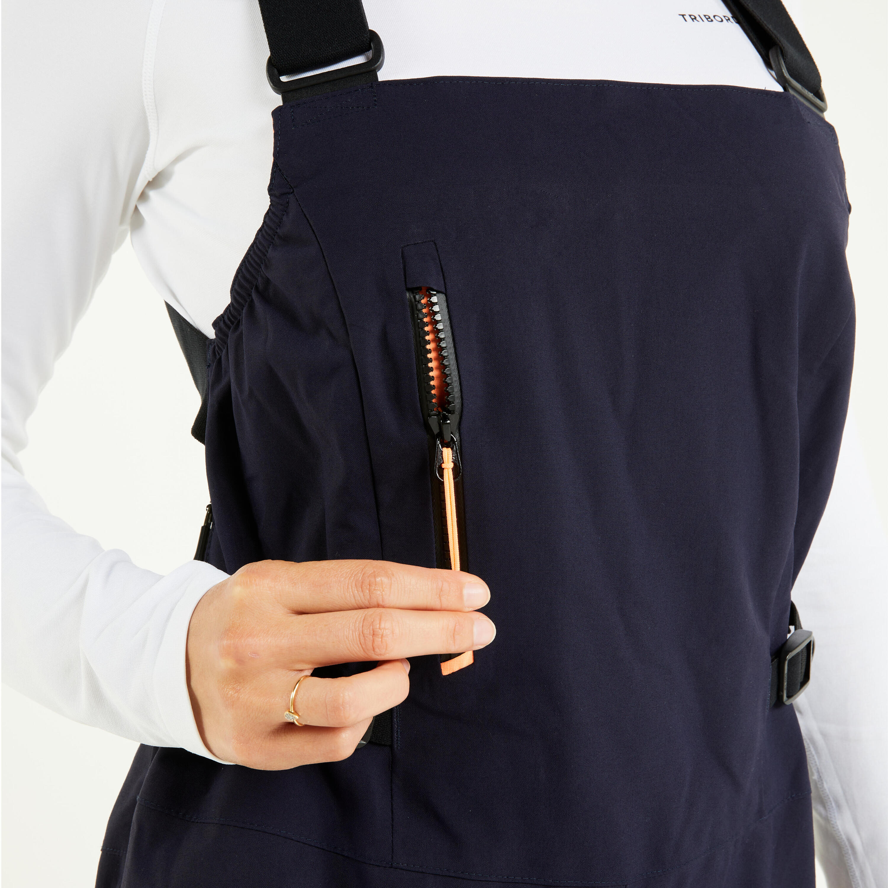 Women’s Sailing Overalls Sailing 500 - Navy 8/9