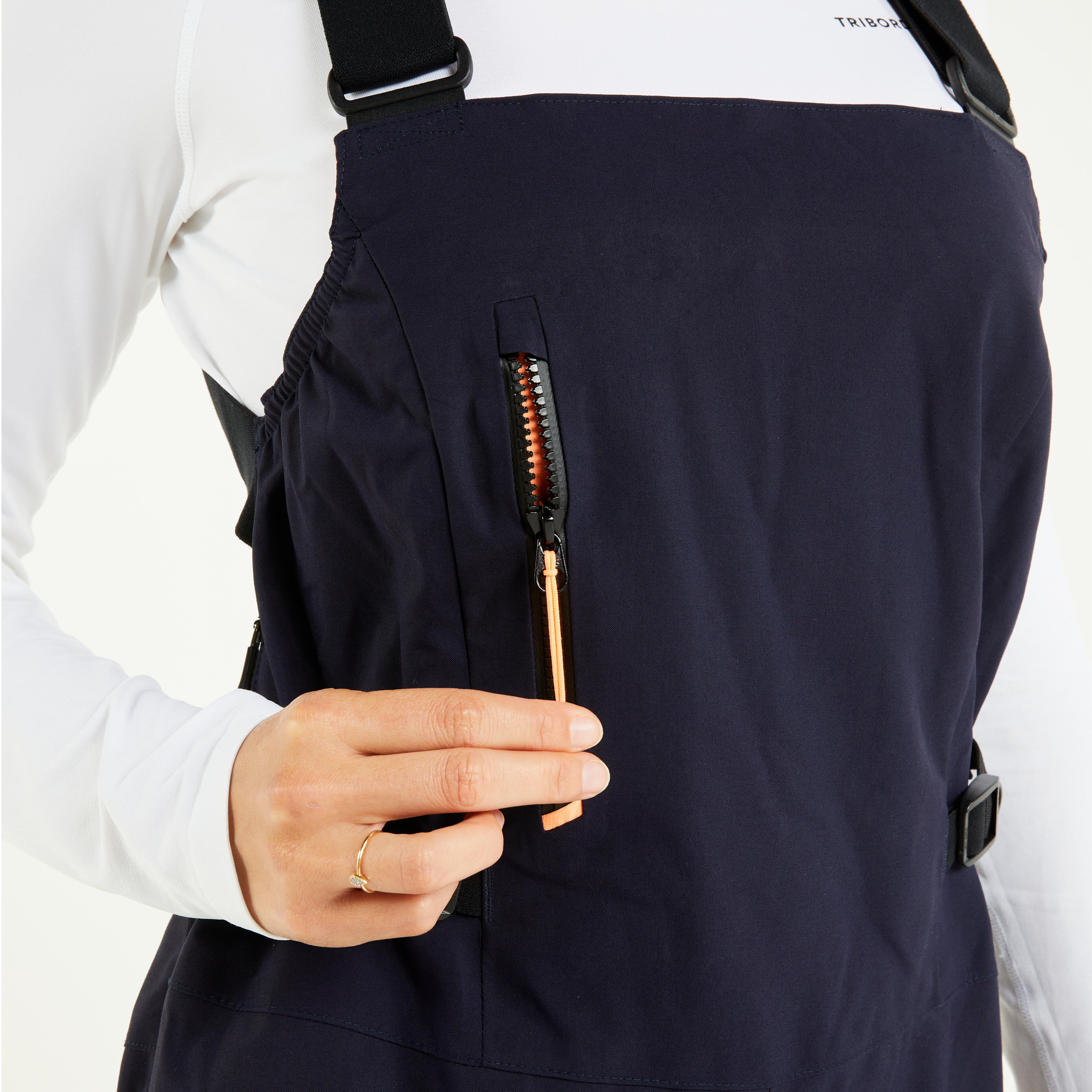 Sailing overalls Sailing 500 F Navy blue