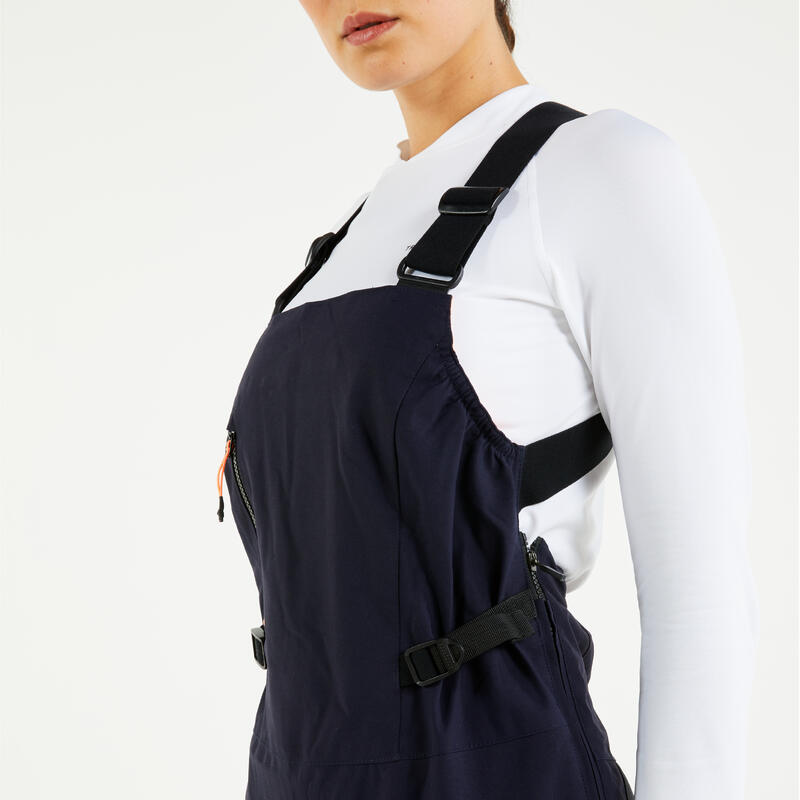Women’s Sailing Overalls Sailing 500 Navy Decathlon
