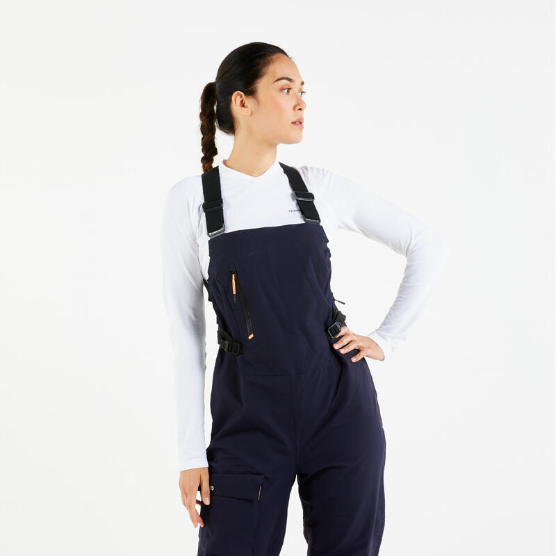 Women’s Sailing Overalls Sailing 500 Navy Decathlon