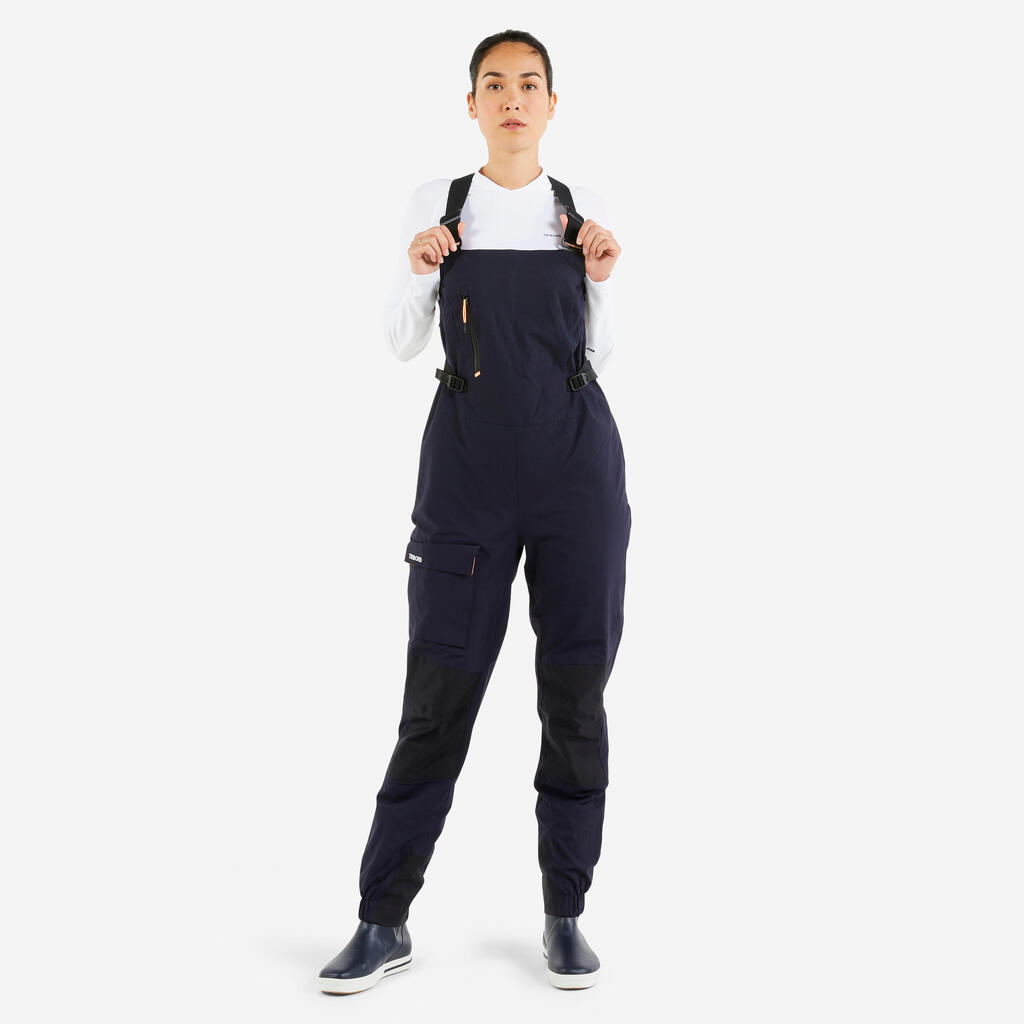 Women’s Sailing Overalls Sailing 500 - Navy