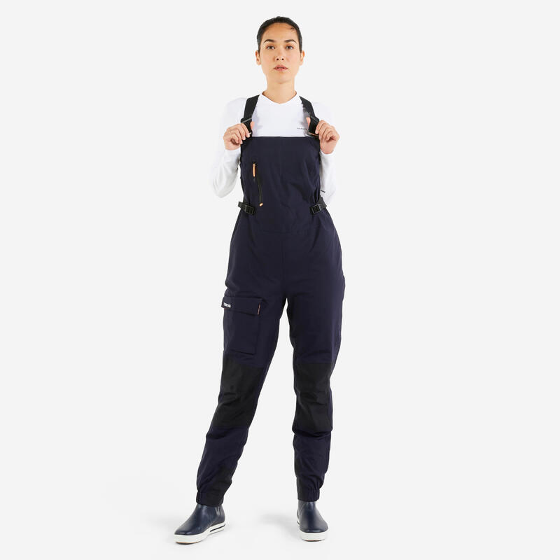 Segellatzhose Damen 500 marineblau