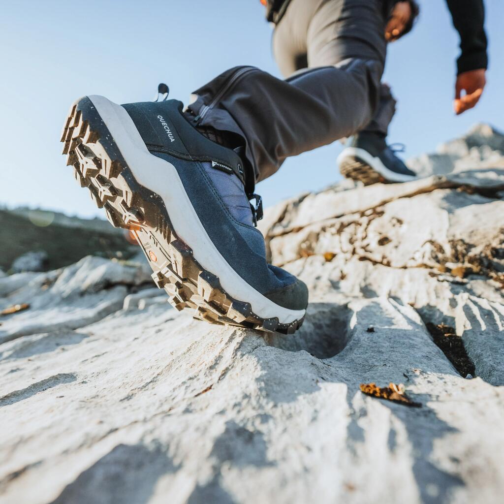 Men's waterproof hiking shoes - MH500 black