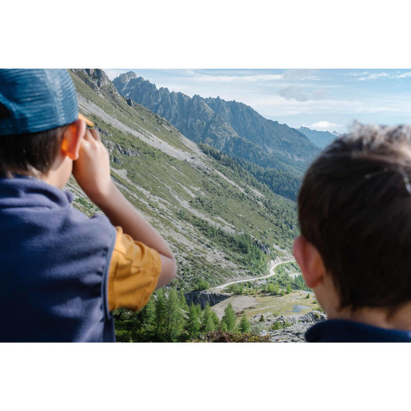 Chaleco polar de montaña y trekking Niños 7-15 años Quechua MH150 azul marino