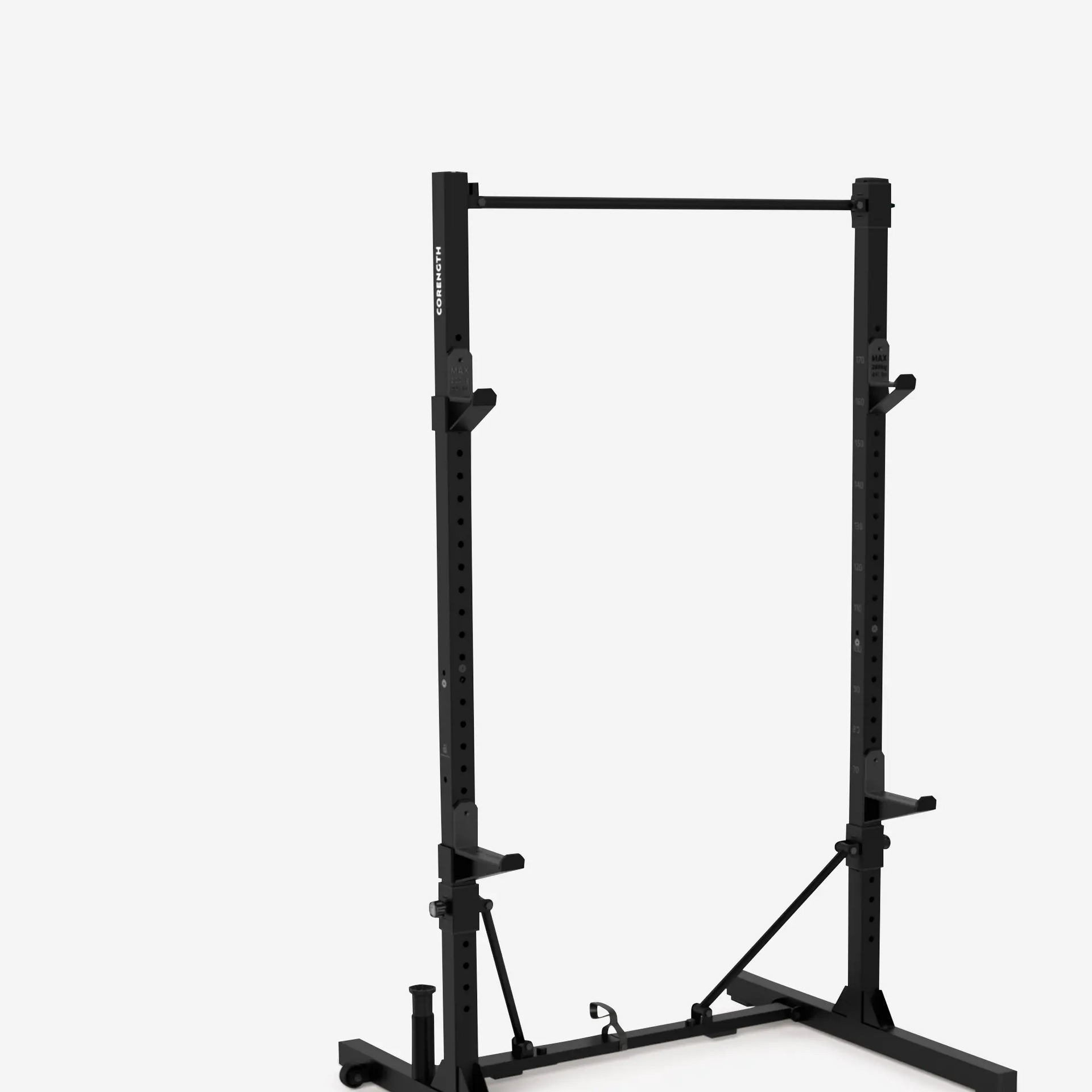 Pull up and dip station for circuit exercises