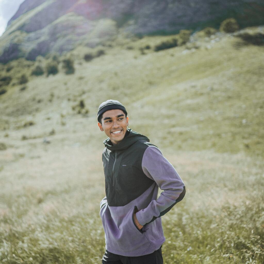 Men's Hiking Warm Fleece - MH500 Hoodie