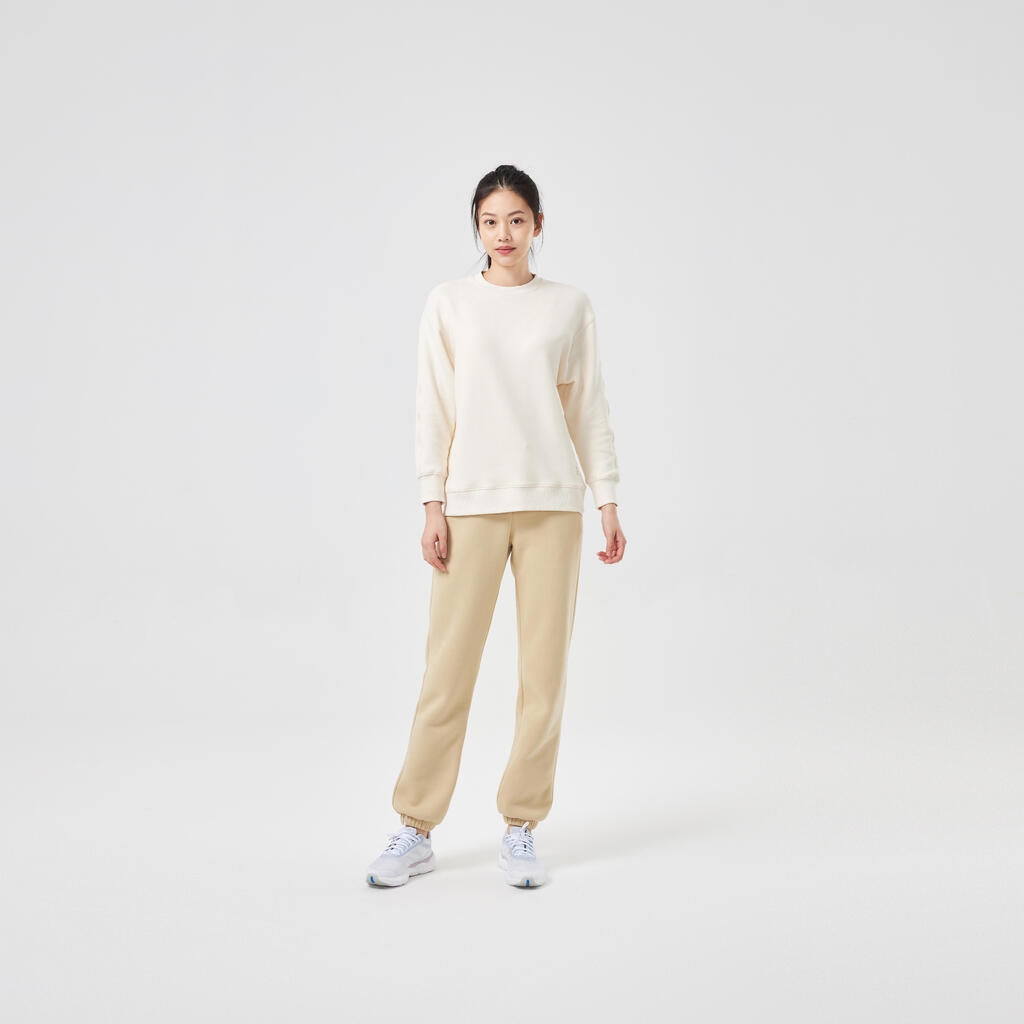 Jogginghose Damen Loose - 520 beige 