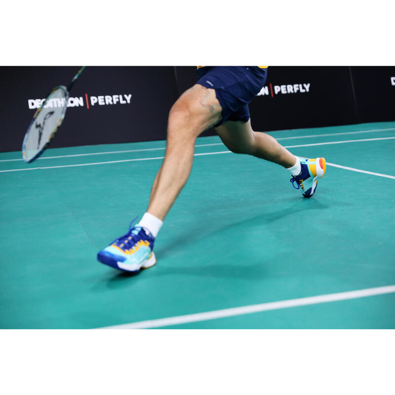 BADMINTONRACKET VOOR VOLWASSENEN BR 900 ULTRA LITE P BLAUW