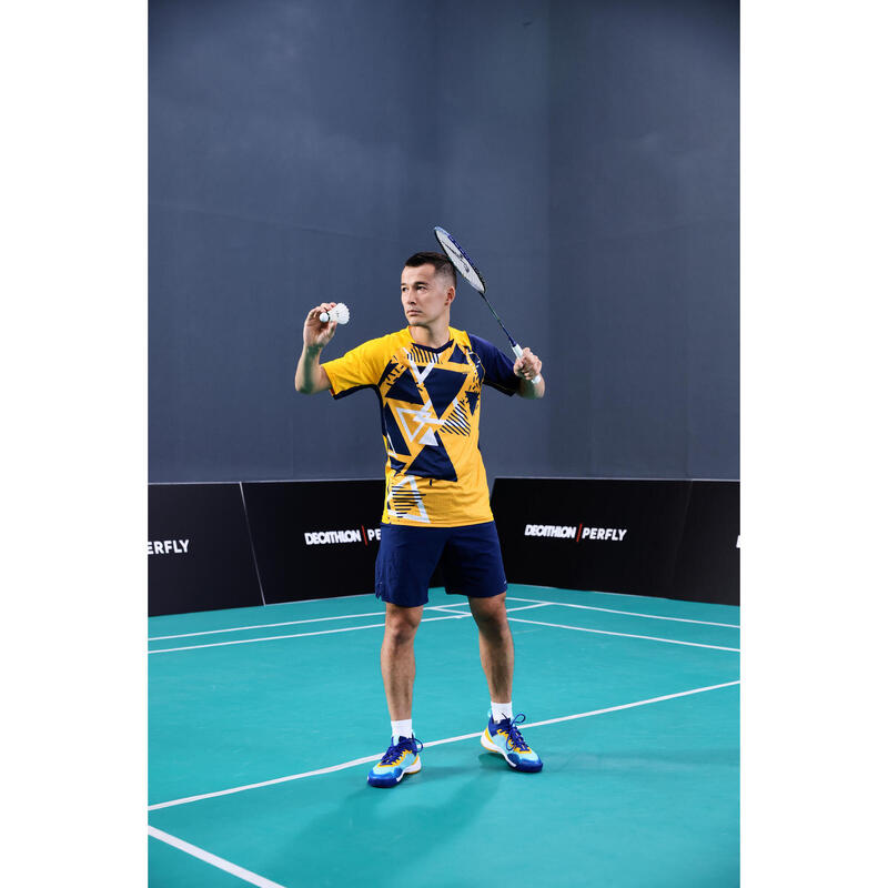 Badmintonracket voor volwassenen BR 900 Ultra Lite P blauw