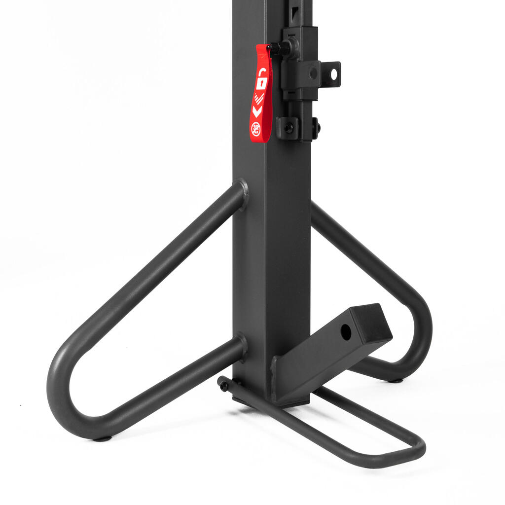 Pfosten für Basketball-Korbanlage - B500 Box schwarz 