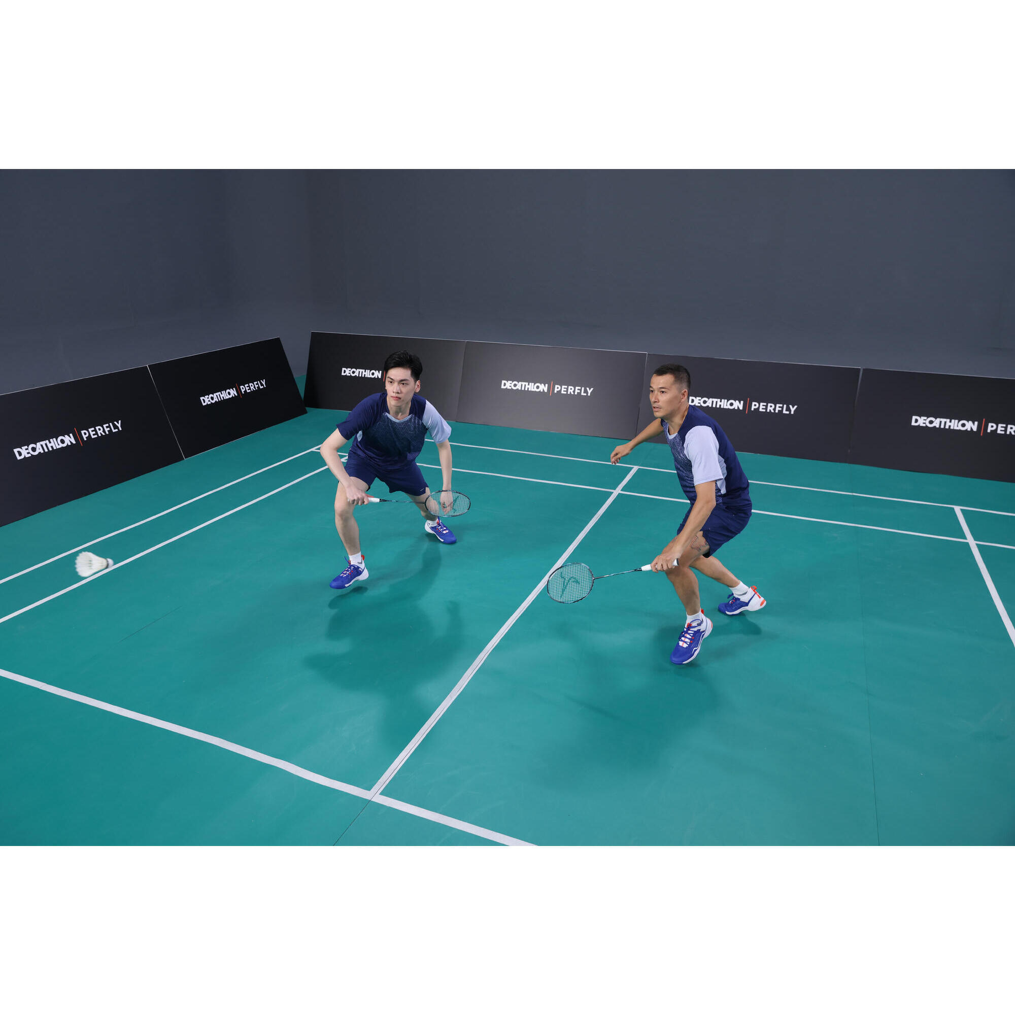Chaussures de badminton Ultra Lite homme - BS 900 bleu - KUIKMA