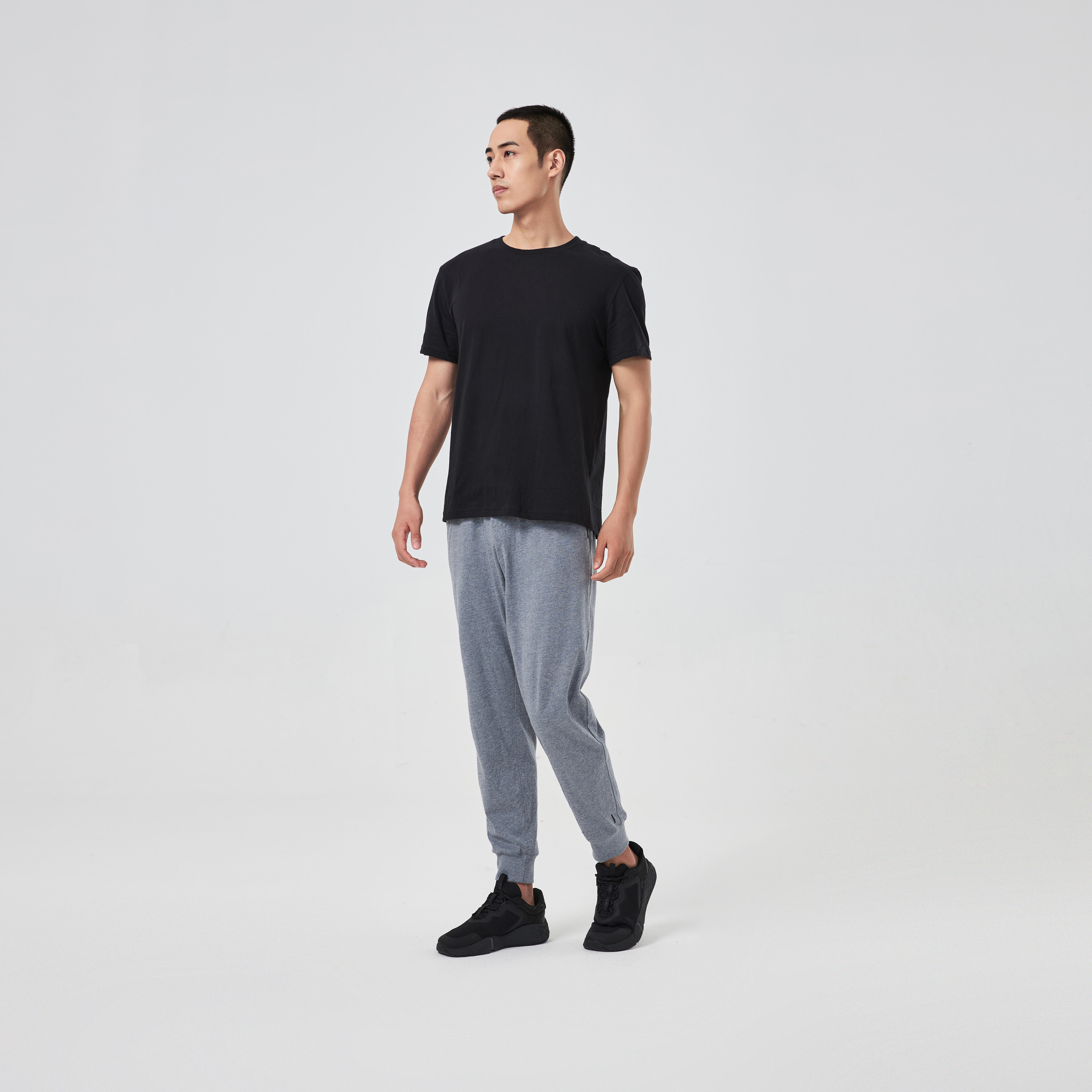 mens cotton white t shirt
