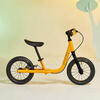 Bicicleta sin pedales niños 12 pulgadas Runride 900 amarillo