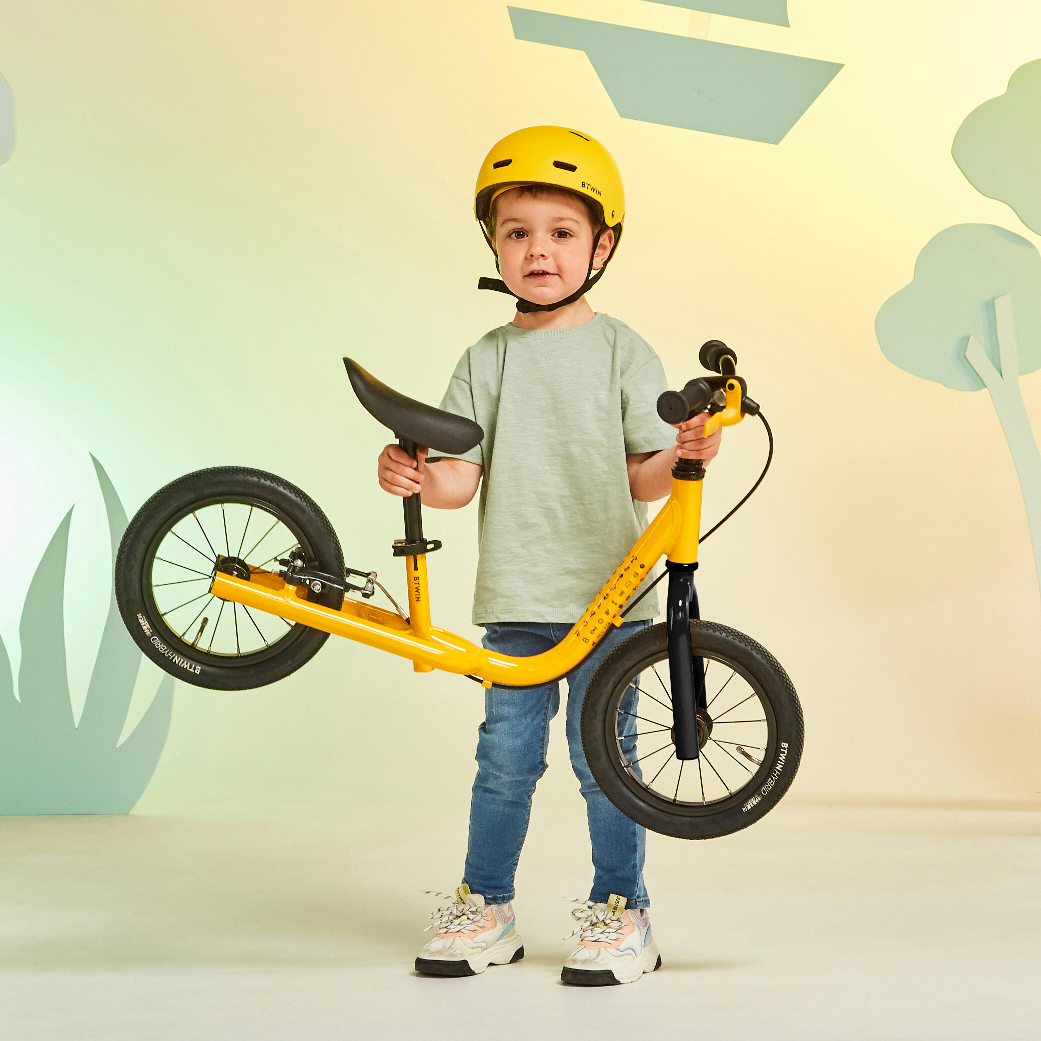Kids’ Balance Bike 12 in, Runride 900 Age 2–4 - BTWIN
