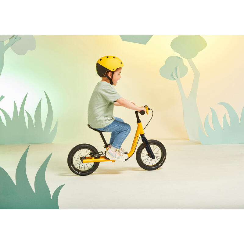 Capacete Bicicleta Criança 520 XS amarelo