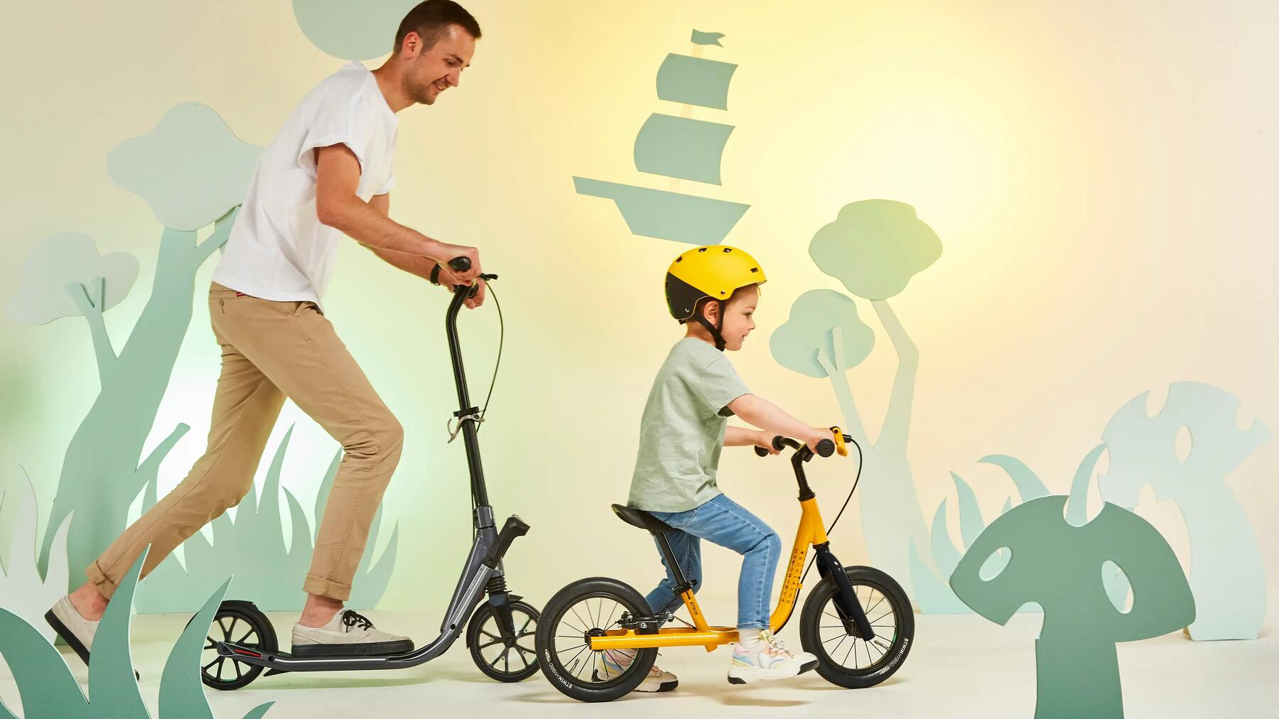 “De la draisienne au vélo, sans petites roues !” : avis et témoignage de parents 