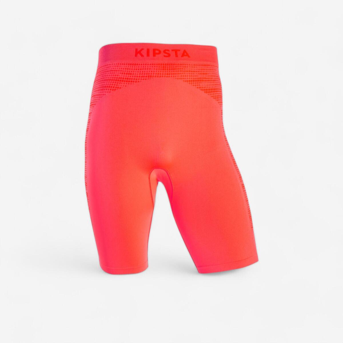 SOUS-SHORT FOOTBALL ADULTE ORANGE KEEPDRY 500