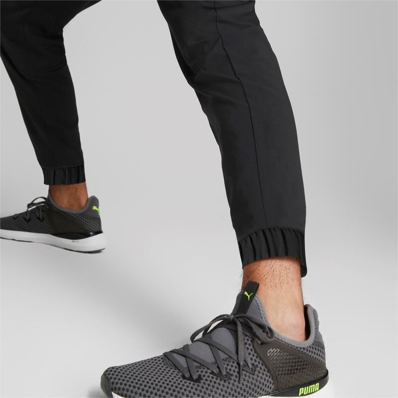 PANTALON JOGGING DE FITNESS CARDIO HOMME - TRAIN ALL DAY POWER FLEECE NOIR PUMA