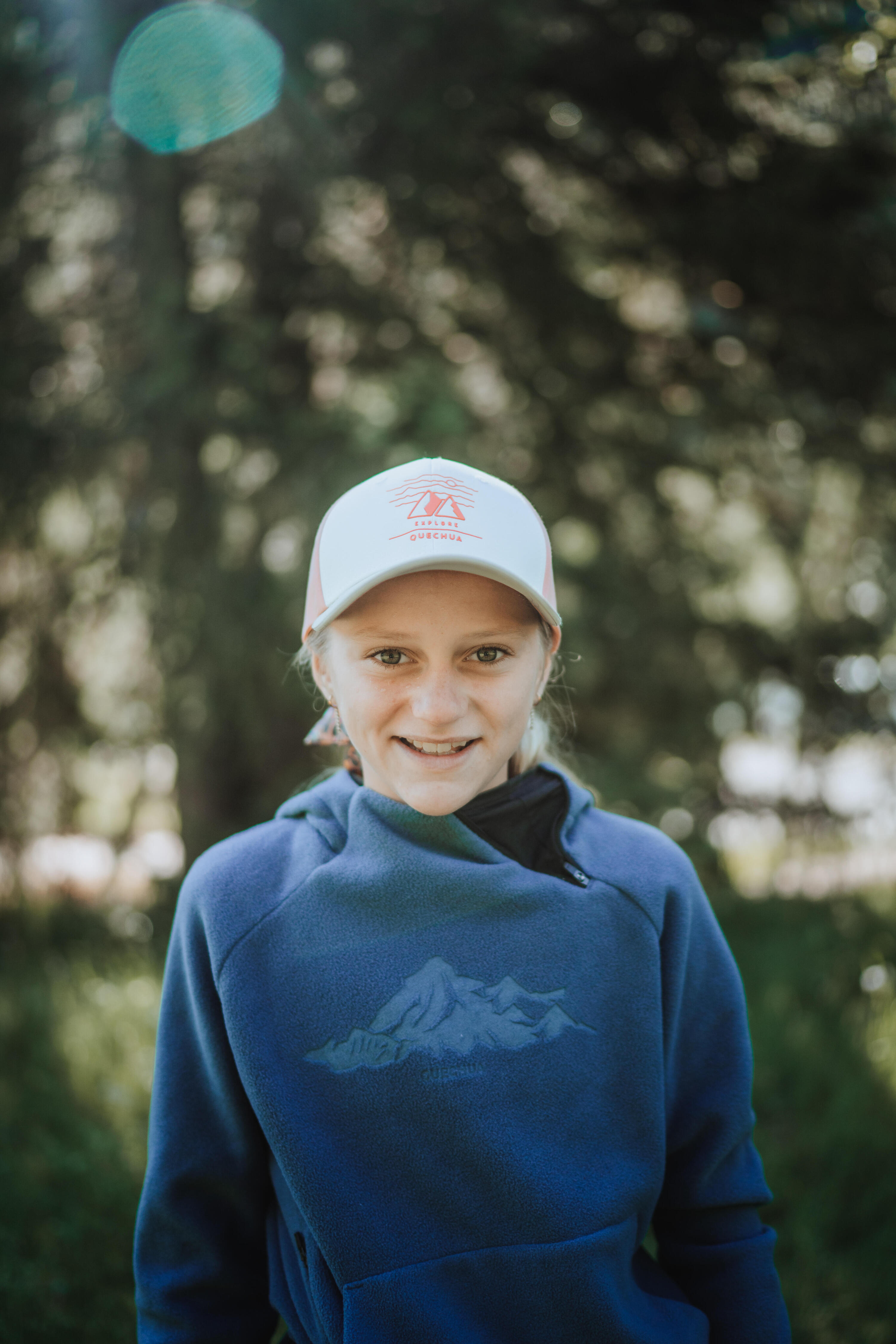 Boys’ Fleece Hiking Sweatshirt Aged 7-15 - Dark Grey 3/8