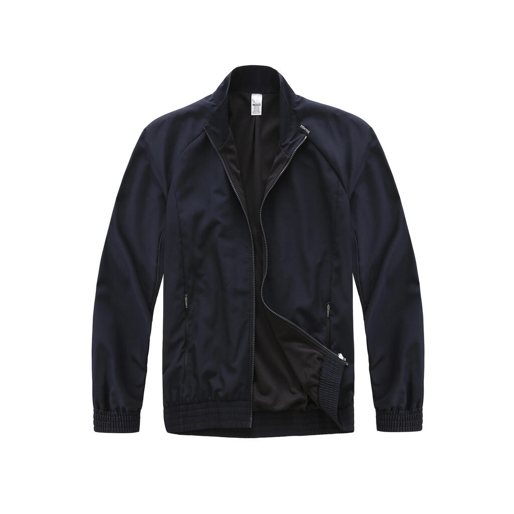 Men's Fitness Standard Breathable Jacket - Black
