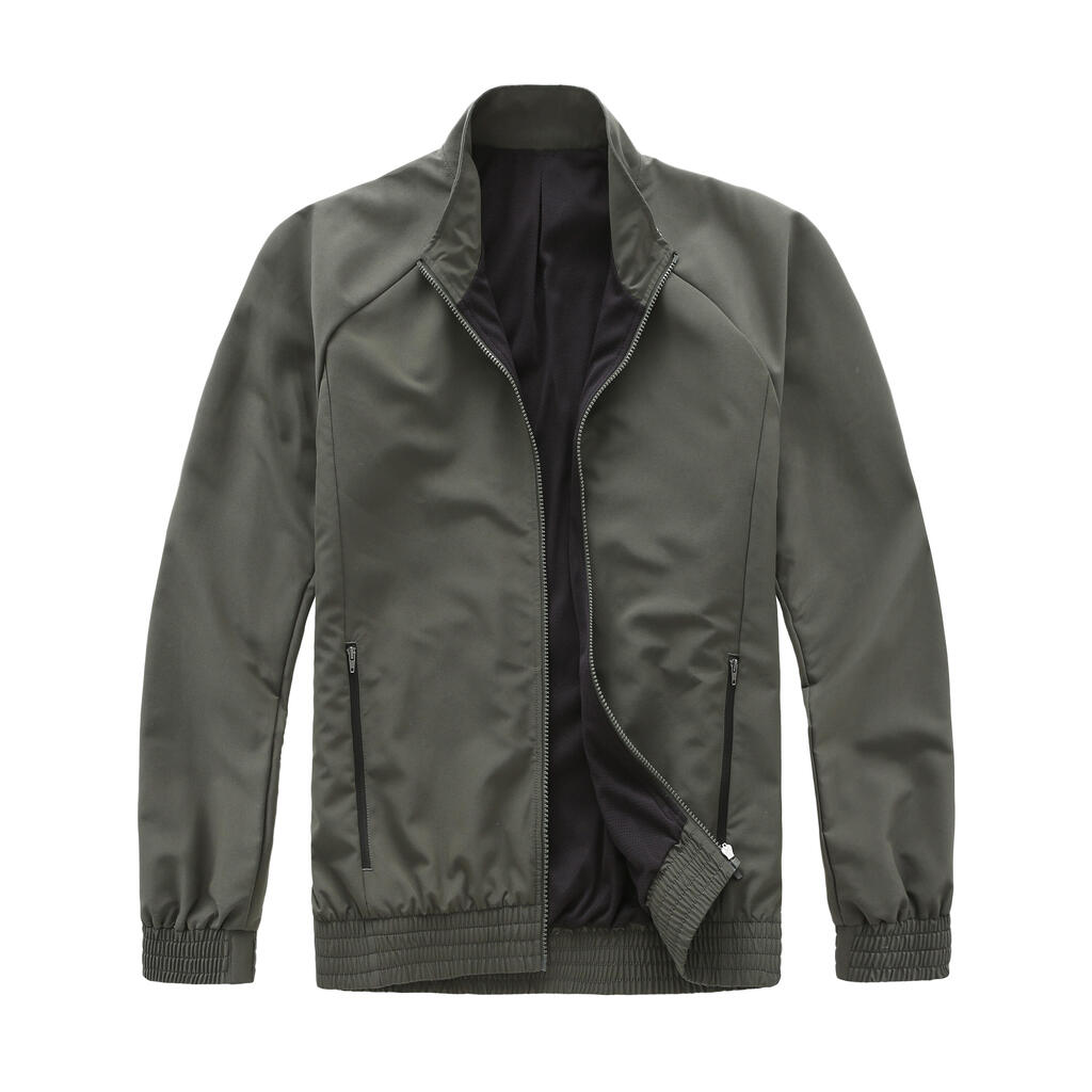 Men's Fitness Standard Breathable Jacket - Black