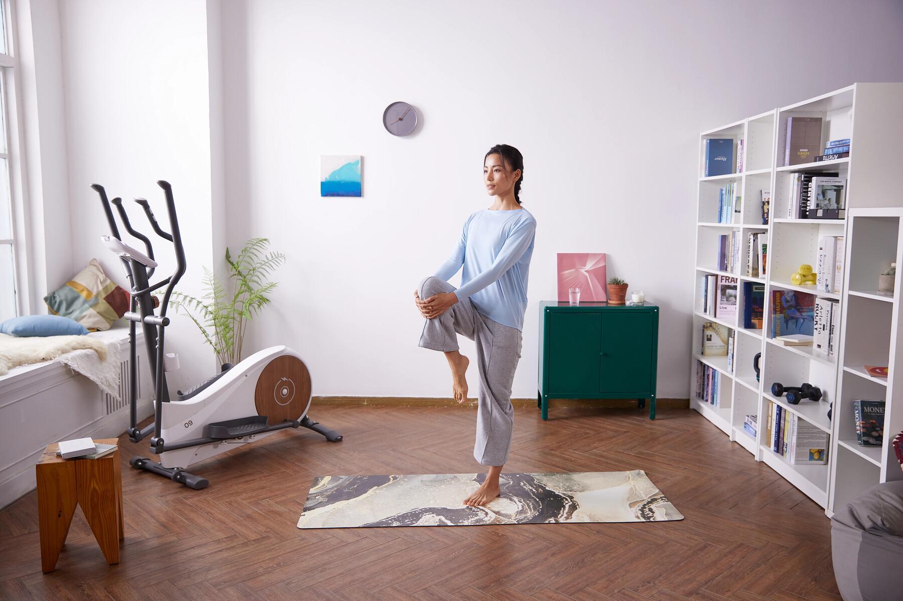 Sport à la maison : détournez votre intérieur pour faire des exercices faciles