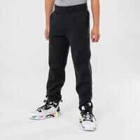 Kids' Basketball Tracksuit Bottoms P100 - Black