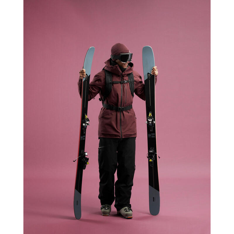 MEN’S SKI JACKET FR100 NAVY BLUE WEDZE Decathlon