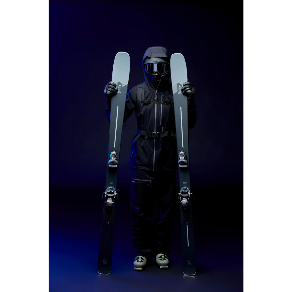 MEN'S SKI JACKET FR PATROL BLACK WEDZE Decathlon