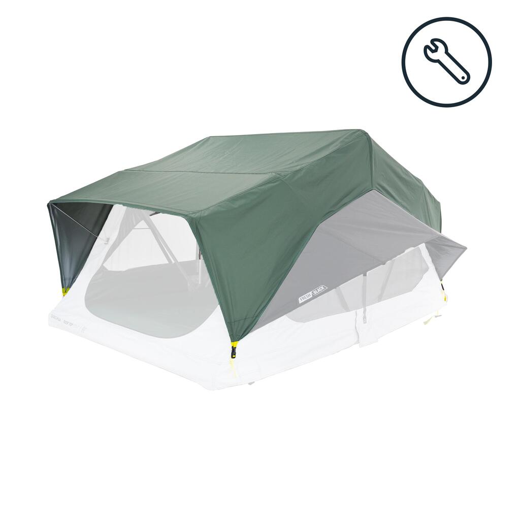 DOUBLE ROOF FOR ROOF TENTS MH500 FRESH & BLACK 2P