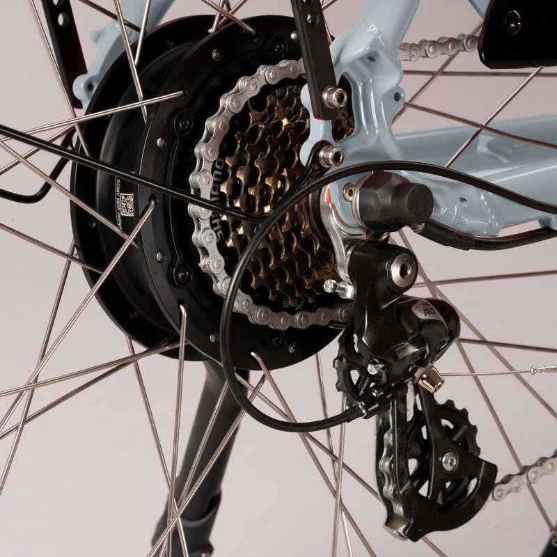 Vélo ville électrique - NEOMOUV Sinapia - Gris