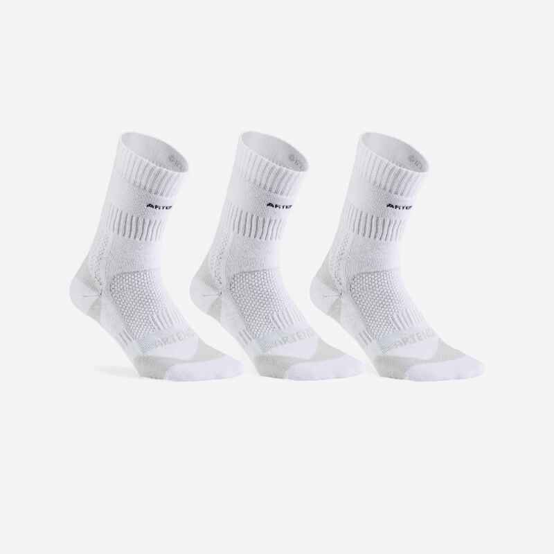 Tennissocken Baumwolle High Gael Monfils 3er-Pack - RS 900 weiss
