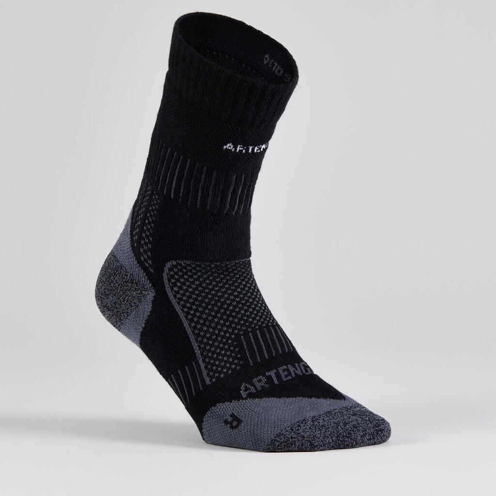 Tennissocken High 3er-Pack Baumwolle - RS 900 Gael Monfils schwarz