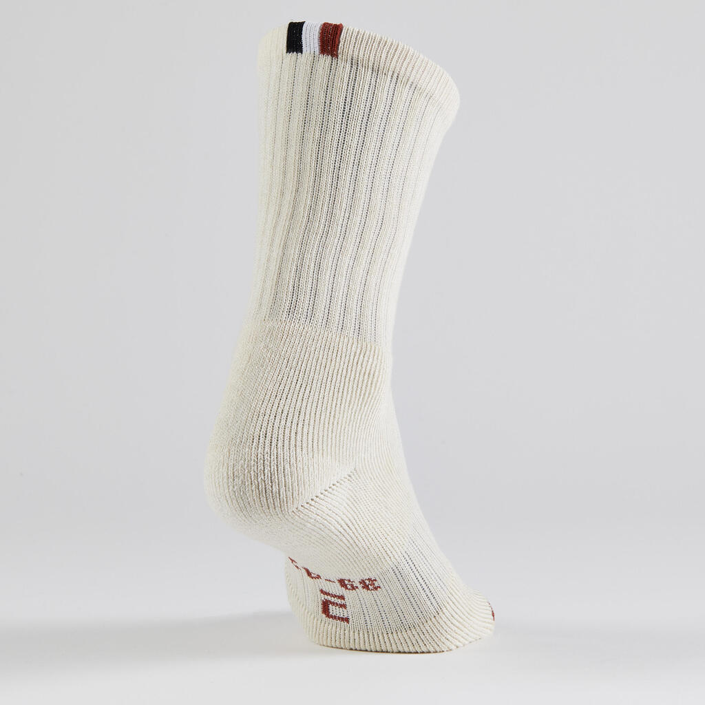 Tennissocken High 3er-Pack - RS 500 weiss