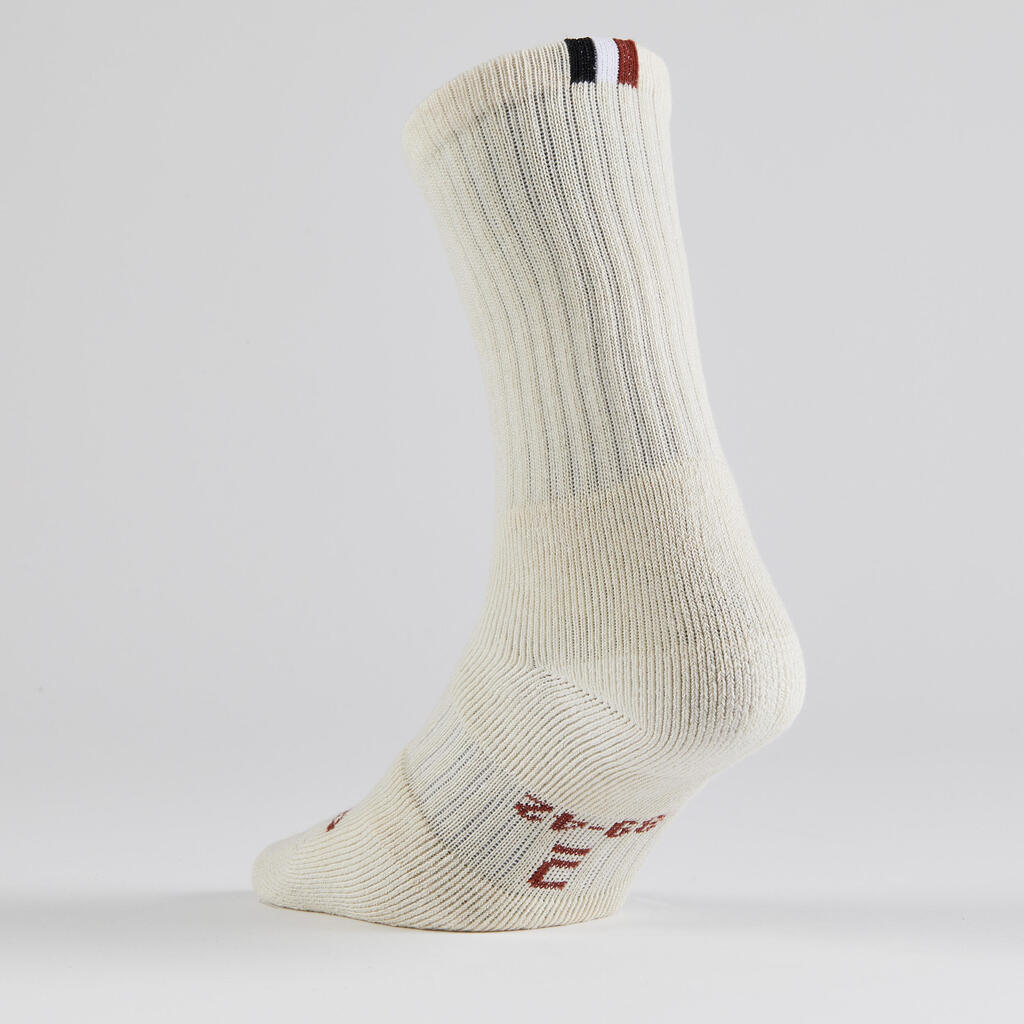 Tennissocken High 3er-Pack - RS 500 weiss