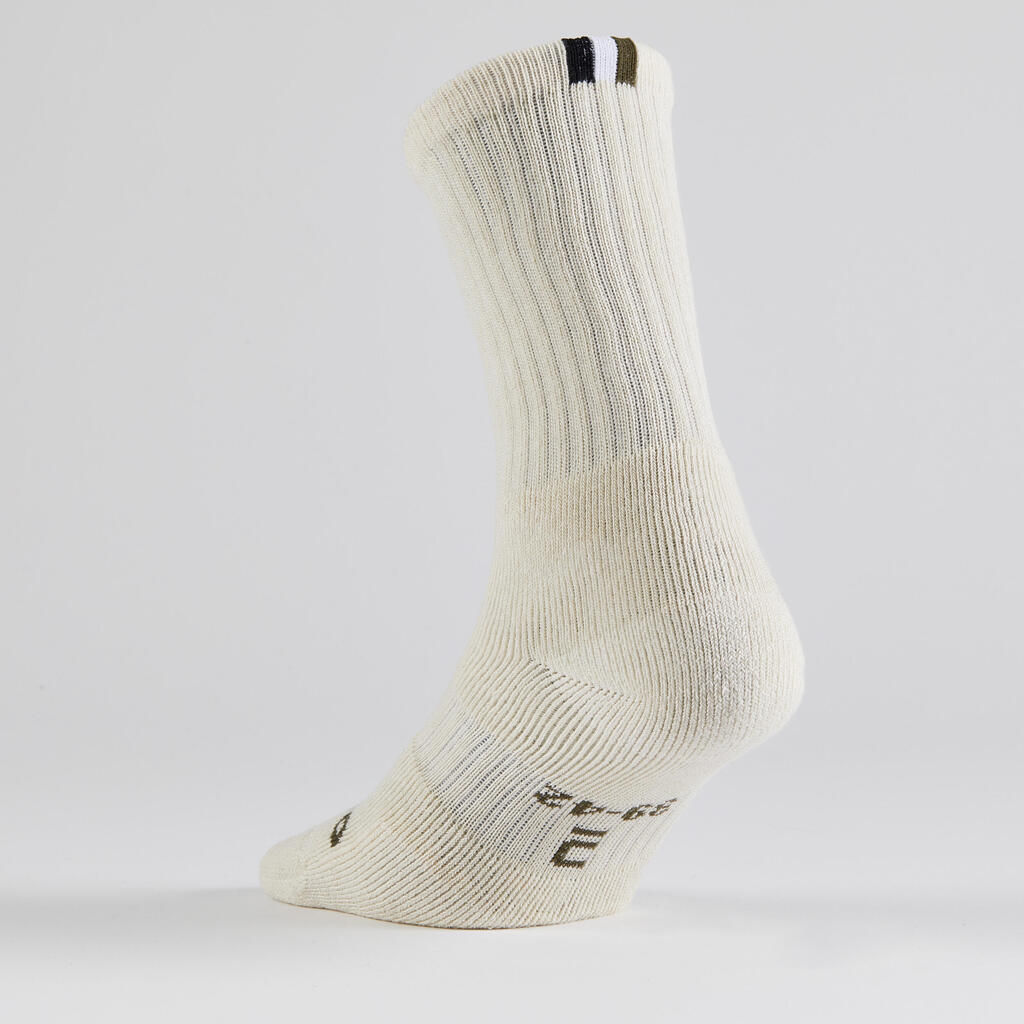 Tennissocken High 3er-Pack - RS 500 weiss