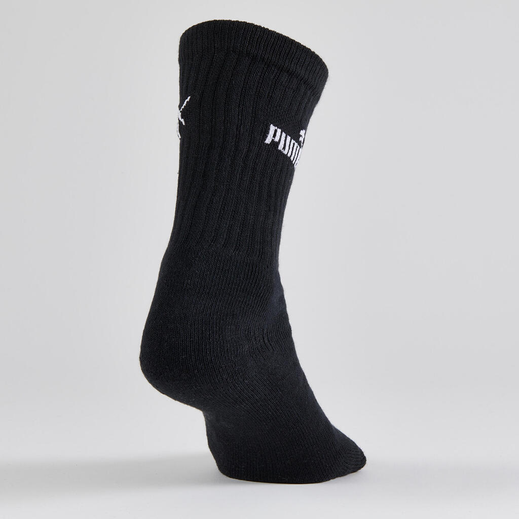 High Socks Tri-Pack - Grey/Black