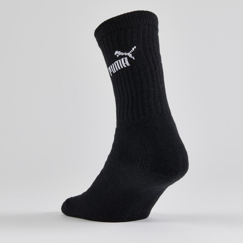 Vysoké ponožky Puma bavlněné 4 páry