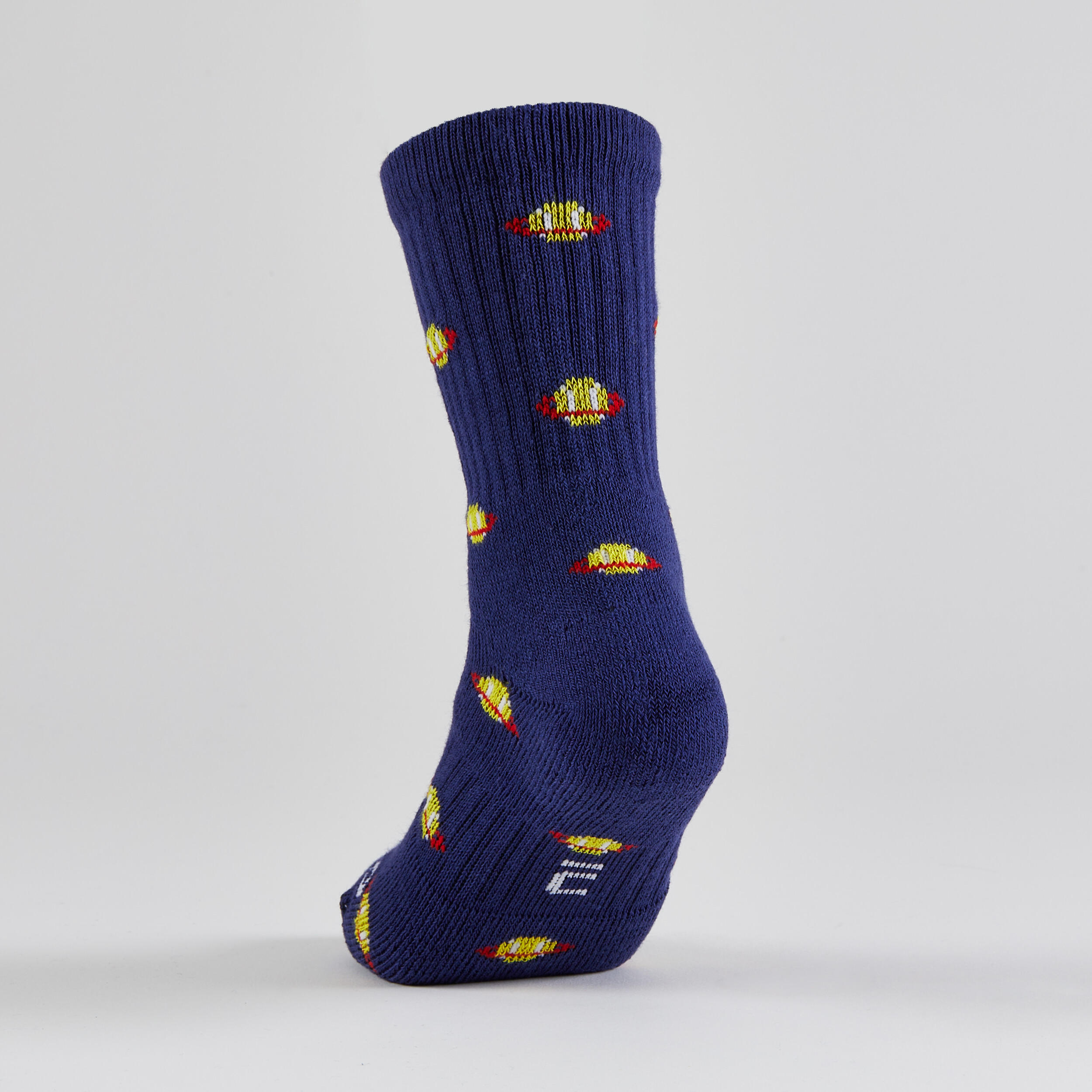 Kids' High Sports Socks RS 500 4-Pack - Tennis Planet 15/19