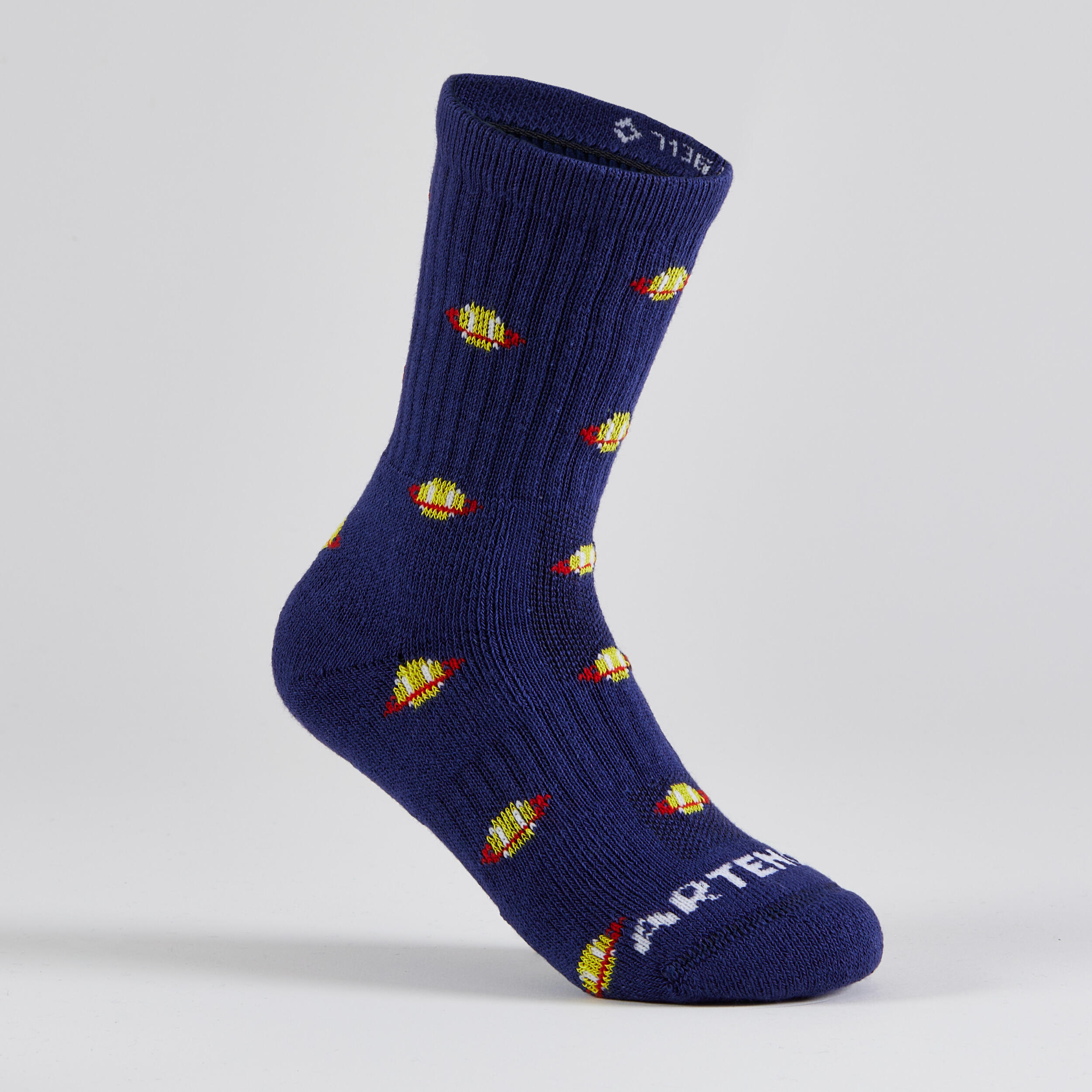 Kids' High Sports Socks RS 500 4-Pack - Tennis Planet 2/19